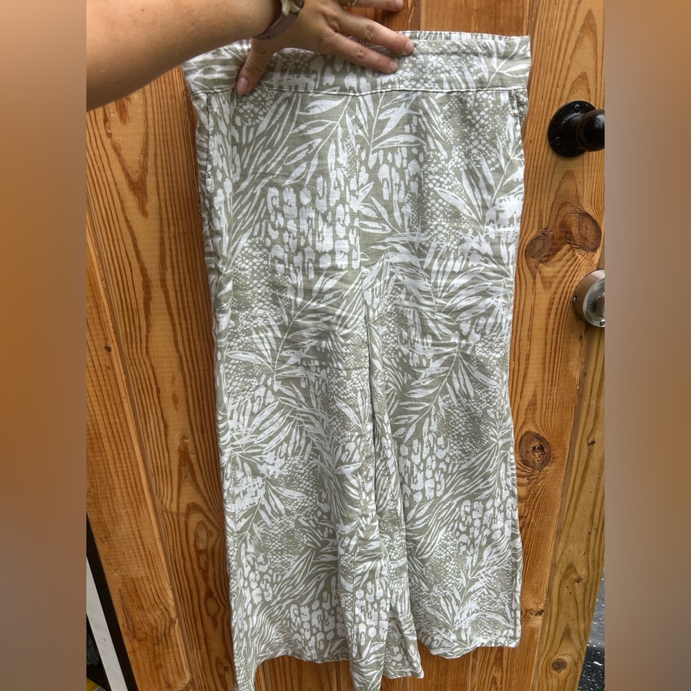 Christian Siriano linen pants